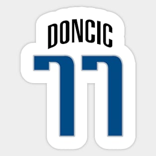 Dallas Doncic 77 Sticker